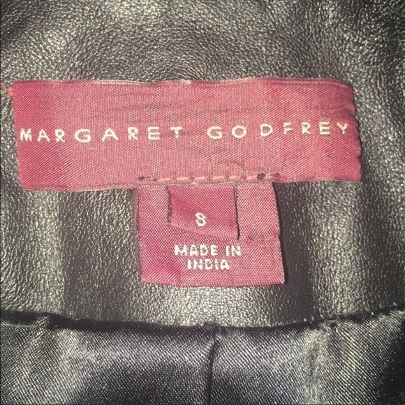 Margaret Godfrey quilted 100% leather jacket - Picture 6 of 8